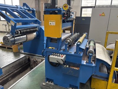 650铜卷纵剪线收卷工段