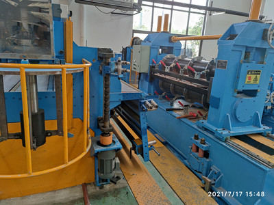 重型纵剪线废边机及刀座